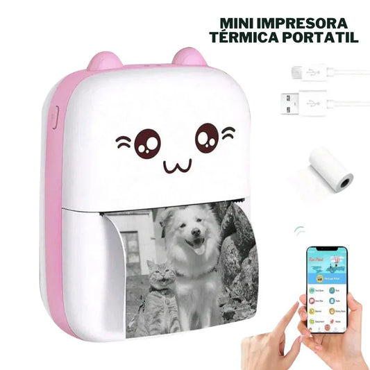 🎁 Mini Print Térmica | 🎄 Deja que tus niños impriman su imaginación